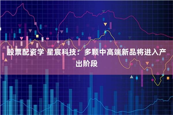股票配资学 星宸科技：多颗中高端新品将进入产出阶段